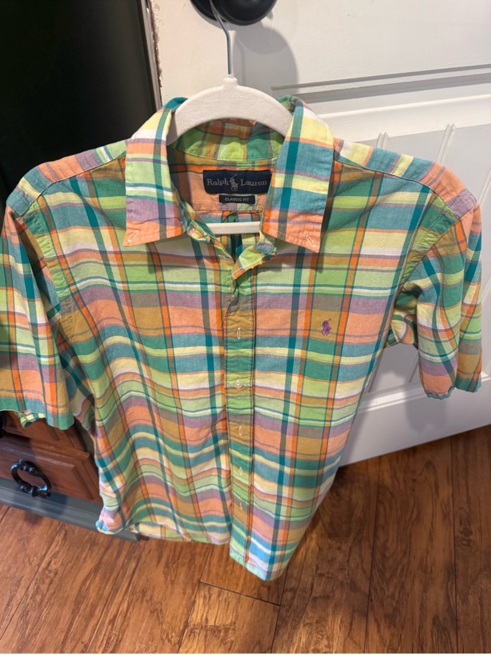 Ralph Lauren polo button down. Men’s medium